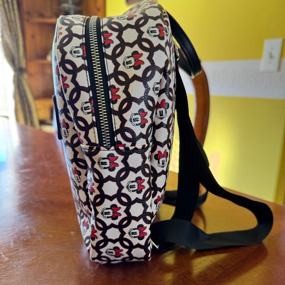 Disney Minnie Mouse Mini Backpack Adjustable Straps NEW - Picture 2 of 7